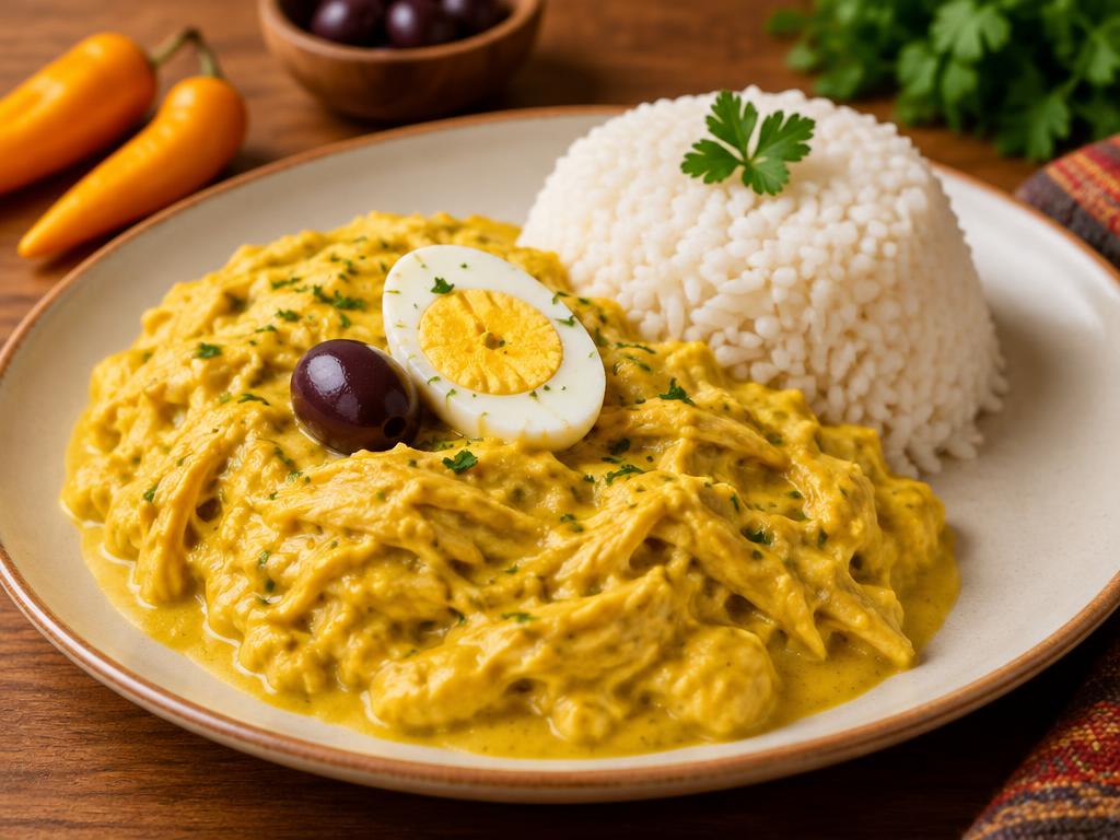 Peru · Ají de Gallina — $15