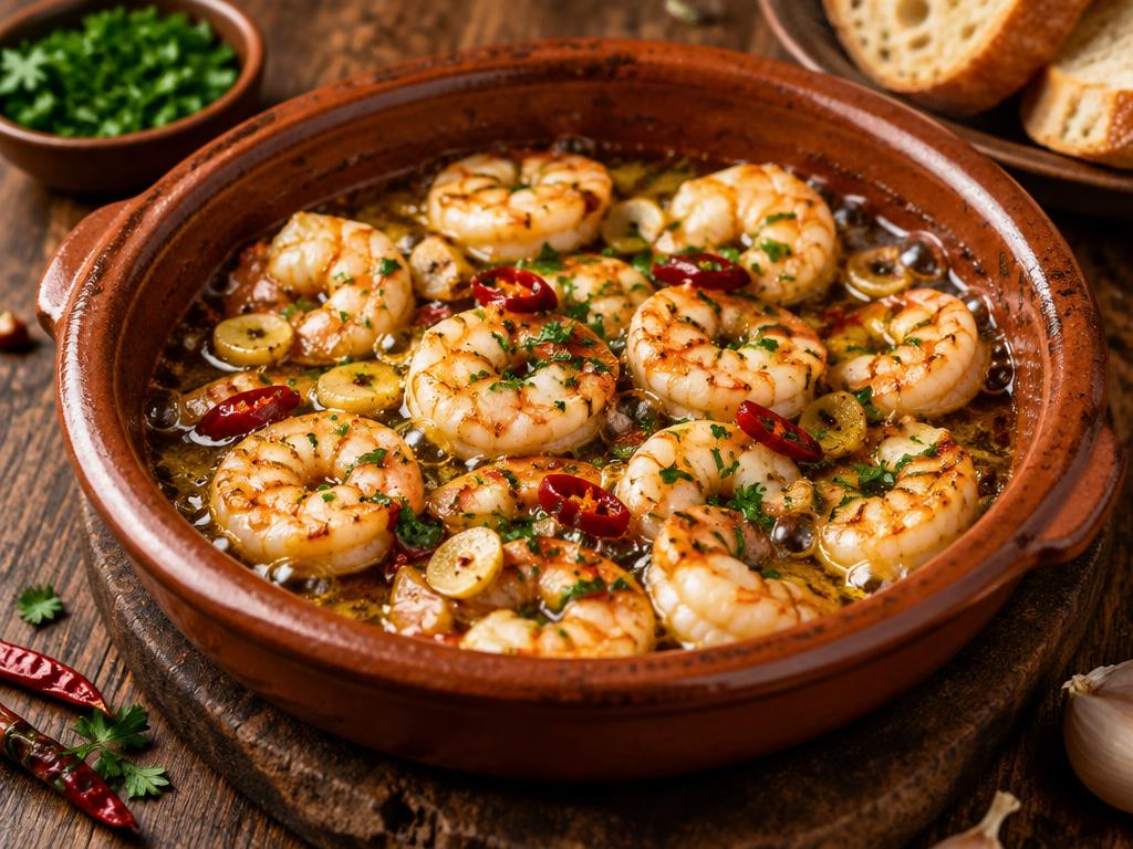 Gambas al Ajillo — $12